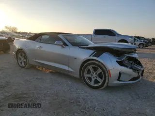 2019 Chevrolet Camaro 1LT with VIN 1G1FB3DS0K0127084, listed as a Copart auction lot 43283505 with 66,786 mi miles and Salvage Title. Bid and sale history available at carsss.com. Image 4.