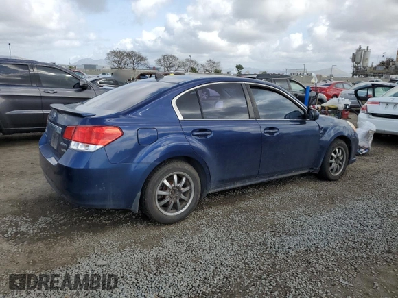 2011 Subaru Legacy Premium with VIN 4S3BMBF6XB3250447, listed as a Copart auction lot 51492055 with 225,571 mi miles and Salvage title. Bid and sale history available at DreamBid. Image 3.