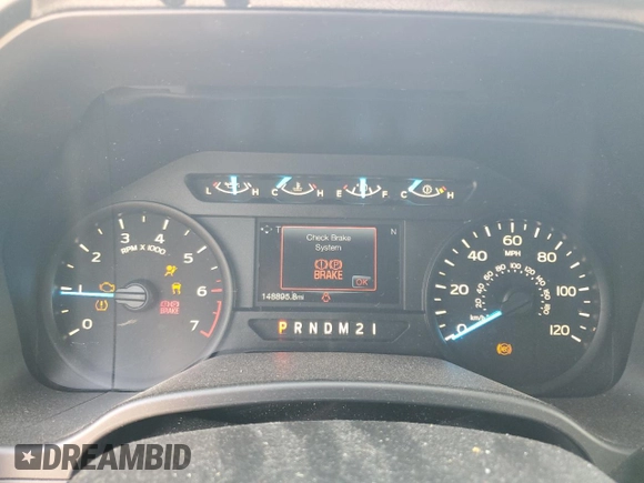 2017 Ford F-150 XL with VIN 1FTEX1CP3HFB48877, listed as a Copart auction lot 51683895 with 148,895 mi miles and Salvage title. Bid and sale history available at DreamBid. Image 9.
