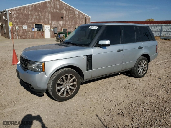 2011 Land Rover Range Rover HSE with VIN SALME1D46BA356397, listed as a Copart auction lot 76538734 with 105,160 mi miles and Clean Title. Bid and sale history available at carsss.com. Image 1.