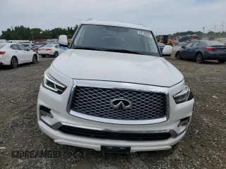 2019 Infiniti QX80 LUXE with VIN JN8AZ2NE6K9227058, listed as a Copart auction lot 64134284 with 89,785 mi miles and Salvage Title. Bid and sale history available at carsss.com. Image 5.