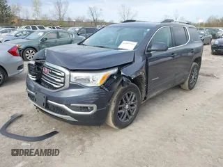 2018 GMC Acadia SLT z VIN 1GKKNULS6JZ238953, wystawiony jako IAAI lot #42097743 z przebiegiem 74 537 mil mil oraz . Historia ofert i sprzedaży dostępna na DreamBid. Obrazek 2.