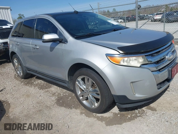 2012 Ford Edge Limited with VIN 2FMDK3K9XCBA90751, listed as a IAAI auction lot 41756715 with 157,500 mi miles. Bid and sale history available at carsss.com. Image 1.