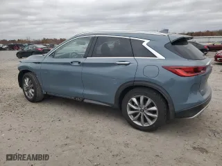 2022 Infiniti QX50 LUXE with VIN 3PCAJ5BB8NF115936, listed as a Copart auction lot 78995864 with 22,059 mi miles and Salvage Title. Bid and sale history available at carsss.com. Image 2.