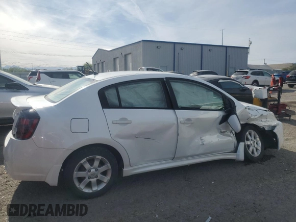 2012 Nissan Sentra S with VIN 3N1AB6AP5CL685801, listed as a Copart auction lot 54269395 with 90,960 mi miles and Salvage title. Bid and sale history available at DreamBid. Image 3.