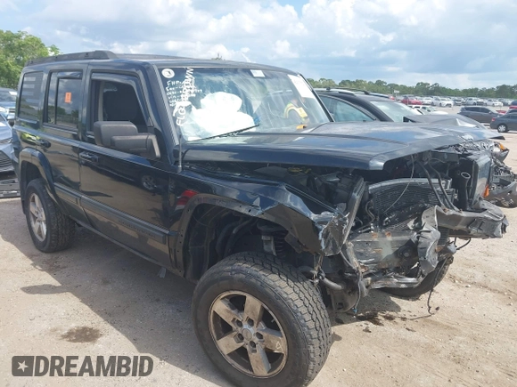 2007 Jeep Commander Sport with VIN 1J8HG48K57C505688, listed as a IAAI auction lot 42155522 with 216,505 mi miles and . Bid and sale history available at carsss.com. Image 1.