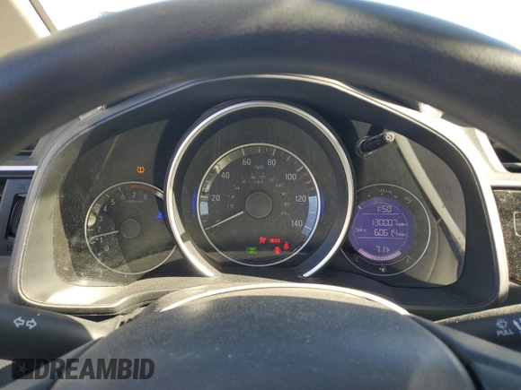 2019 Honda Fit LX with VIN 3HGGK5G43KM706735, listed as a Copart auction lot 79796484 with 130,007 mi miles and Salvage Title. Bid and sale history available at DreamBid. Image 9.