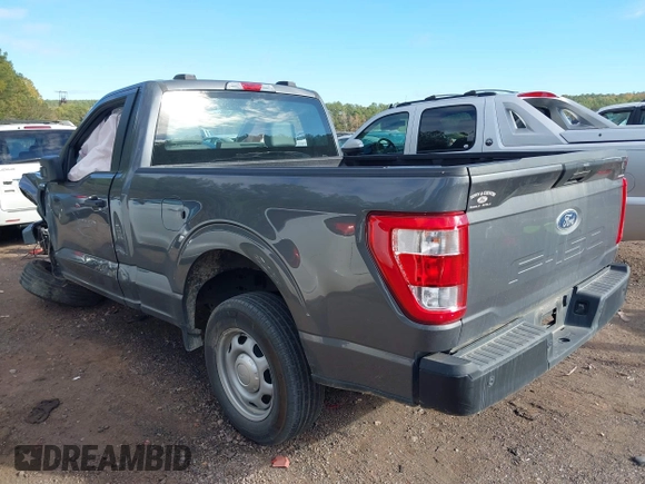 2023 Ford F-150 XL with VIN 1FTMF1C51PKF88079, listed as a IAAI auction lot 40824745 with 41,398 mi miles and . Bid and sale history available at carsss.com. Image 3.