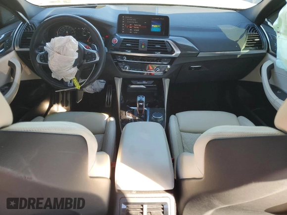 2020 BMW X4 M Competition z VIN 5YMUJ0C02L9C71775, wystawiony jako Copart lot #82163124 z przebiegiem 36 904 mil mil oraz Szkoda całkowita • Salvage title. Historia ofert i sprzedaży dostępna na DreamBid. Obrazek 8.