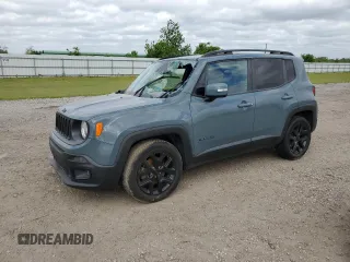 2018 Jeep Renegade Altitude z VIN ZACCJABB1JPH96719, wystawiony jako Copart lot #52636625 z przebiegiem 65 100 mil mil oraz Szkoda całkowita • Salvage title. Historia ofert i sprzedaży dostępna na DreamBid. Obrazek 1.