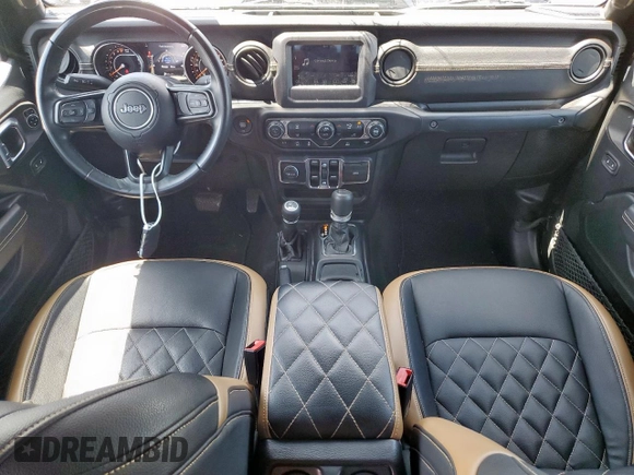 2020 Jeep Gladiator Sport S z VIN 1C6HJTAG3LL151602, wystawiony jako Copart lot #58476395 z przebiegiem 30 847 mil mil oraz Czysty tytuł • Clean title. Historia ofert i sprzedaży dostępna na DreamBid. Obrazek 8.
