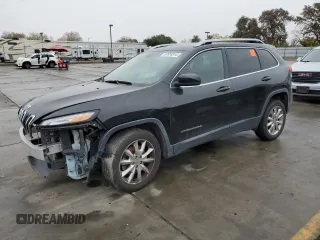 2016 Jeep Cherokee Limited with VIN 1C4PJLDB6GW362088, listed as a Copart auction lot 82059314 with 183,161 mi miles and Clean Title. Bid and sale history available at carsss.com. Image 1.