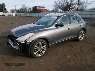 2011 Infiniti EX Journey with VIN JN1AJ0HR7BM854132, listed as a Copart auction lot 85116034 with 56,580 mi miles and Salvage Title. Bid and sale history available at DreamBid. Image 1.