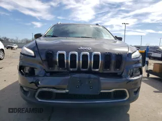 2015 Jeep Cherokee Limited with VIN 1C4PJLDBXFW532225, listed as a Copart auction lot 46227465 with 97,428 mi miles and Salvage Title. Bid and sale history available at DreamBid. Image 5.