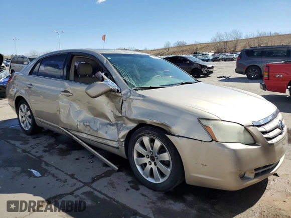 2005 Toyota Avalon XL with VIN 4T1BK36B45U053261, listed as a Copart auction lot 49347705 with 198,548 mi miles and Salvage Title. Bid and sale history available at DreamBid. Image 4.