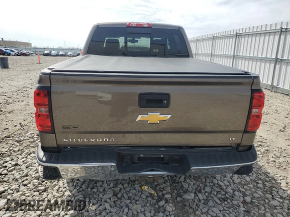 2015 Chevrolet Silverado 1500 LT with VIN 3GCUKREC5FG520430, listed as a Copart auction lot 55337605 with 132,910 mi miles and Clean Title. Bid and sale history available at DreamBid. Image 6.