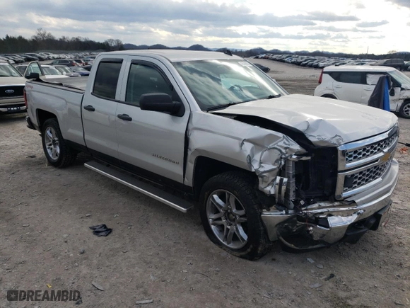 2014 Chevrolet Silverado 1500 LT with VIN 1GCVKREH1EZ277553, listed as a Copart auction lot 42538555 with 167,838 mi miles and Clean Title. Bid and sale history available at carsss.com. Image 4.
