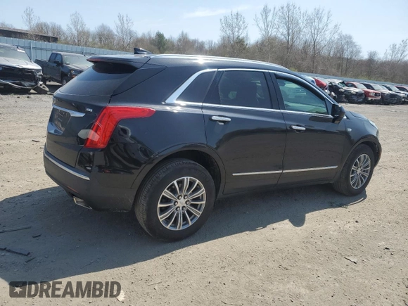 2018 Cadillac XT5 Luxury AWD with VIN 1GYKNDRS5JZ210221, listed as a Copart auction lot 52502595 with 68,579 mi miles and Salvage Title. Bid and sale history available at DreamBid. Image 3.