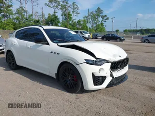 2021 Maserati Levante with VIN ZN661XUA4MX357826, listed as a IAAI auction lot 42096408 with 58,904 mi miles and . Bid and sale history available at DreamBid. Image 1.