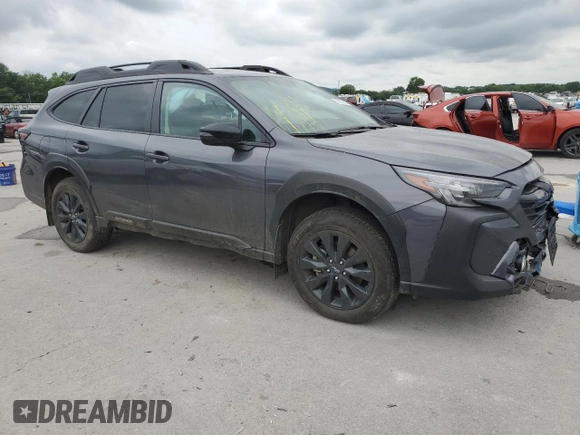 2024 Subaru Outback Onyx XT with VIN 4S4BTGLDXR3127482, listed as a Copart auction lot 57500085 with 20,556 mi miles and Salvage title. Bid and sale history available at DreamBid. Image 4.