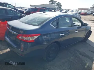 2015 Nissan Sentra S with VIN 3N1AB7AP5FY293799, listed as a IAAI auction lot 41722394 with 131,799 mi miles. Bid and sale history available at carsss.com. Image 4.