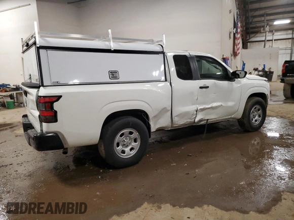 2024 Nissan Frontier S with VIN 1N6ED1CL5RN607496, listed as a Copart auction lot 50580225 with 7,204 mi miles and Salvage Title. Bid and sale history available at DreamBid. Image 3.