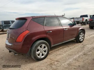 2006 Nissan Murano S with VIN JN8AZ08T56W408478, listed as a Copart auction lot 71491844 with 264,182 mi miles and Salvage Title. Bid and sale history available at carsss.com. Image 3.