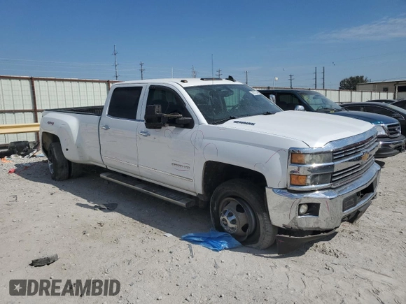 2016 Chevrolet Silverado 3500HD LTZ with VIN 1GC4K0C82GF163639, listed as a Copart auction lot 76571244 with 199,356 mi miles and Salvage Title. Bid and sale history available at carsss.com. Image 4.
