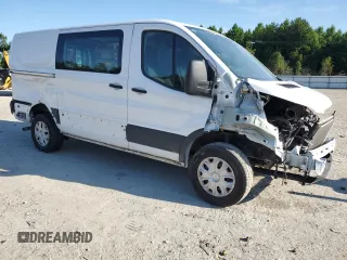 2023 Ford Transit Cargo with VIN 1FTBR1Y83PKA55264, listed as a Copart auction lot 56707125 with 14,737 mi miles and Clean title. Bid and sale history available at DreamBid. Image 4.