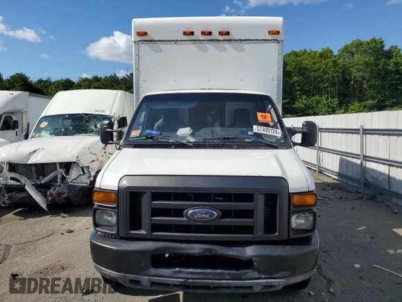 2010 Ford Econoline Cargo with VIN 1FDSS3HLXADA85762, listed as a Copart auction lot 57400124 with 130,431 mi miles and Non Repairable. Bid and sale history available at DreamBid. Image 5.