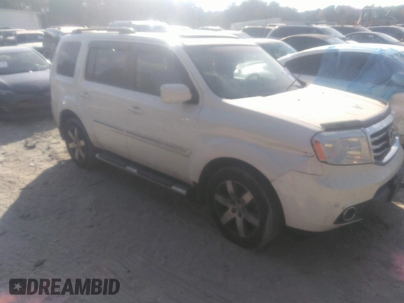 2012 Honda Pilot Touring with VIN 5FNYF3H92CB027292, listed as a IAAI auction lot 40617936 with 140,455 mi miles and . Bid and sale history available at carsss.com. Image 1.