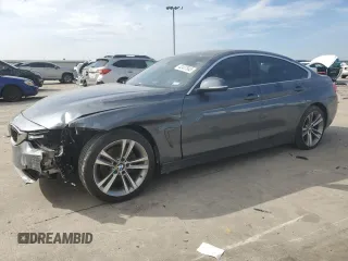 2017 BMW 4 Series 430i with VIN WBA4F7C39HG789621, listed as a Copart auction lot 42437645 with 119,162 mi miles and Salvage Title. Bid and sale history available at carsss.com. Image 1.