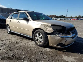 2005 Chevrolet Malibu Maxx LS with VIN 1G1ZT62815F296678, listed as a Copart auction lot 80040974 with 238,371 mi miles and Salvage Title. Bid and sale history available at carsss.com. Image 4.