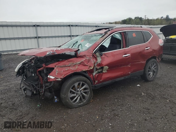 2016 Nissan Rogue SV z VIN 5N1AT2MV5GC842527, wystawiony jako Copart lot #51506105 z przebiegiem 98 047 mil mil oraz Szkoda całkowita • Salvage title. Historia ofert i sprzedaży dostępna na DreamBid. Obrazek 1.