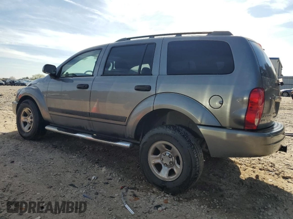 2006 Dodge Durango SLT with VIN 1D4HD48N16F144132, listed as a Copart auction lot 49399155 with 157,884 mi miles and Salvage title. Bid and sale history available at DreamBid. Image 2.