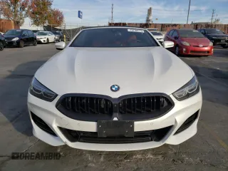 2023 BMW 8 Series 840i with VIN WBADZ2C08PCL26584, listed as a Copart auction lot 79798573 with 7,025 mi miles. Bid and sale history available at carsss.com. Image 5.
