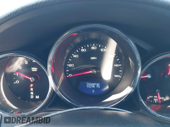 2013 Cadillac CTS Performance with VIN 1G6DC1E31D0131609, listed as a IAAI auction lot 41756903 with 93,296 mi miles and . Bid and sale history available at DreamBid. Image 7.