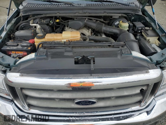 1999 Ford F-250 XL with VIN 1FTNX20L3XEB76271, listed as a Copart auction lot 43633095 with 166,947 mi miles and Salvage title. Bid and sale history available at DreamBid. Image 13.