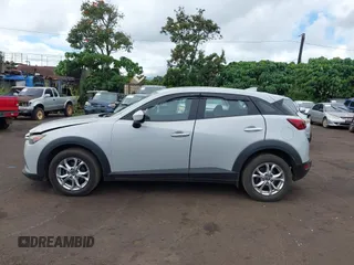 2017 Mazda CX-3 Sport with VIN JM1DKDB73H0148359, listed as a IAAI auction lot 41233120 with 76,416 mi miles. Bid and sale history available at carsss.com. Image 14.