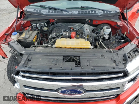 2018 Ford F-150 XL z VIN 1FTMF1CBXJKC16351, wystawiony jako Copart lot #54138485 z przebiegiem Nie podano mil oraz Szkoda całkowita • Salvage title. Historia ofert i sprzedaży dostępna na DreamBid. Obrazek 11.