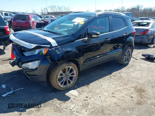 2019 Ford EcoSport Titanium with VIN MAJ3S2KE4KC307481, listed as a IAAI auction lot 41737442 with 41,524 mi miles and . Bid and sale history available at DreamBid. Image 18.