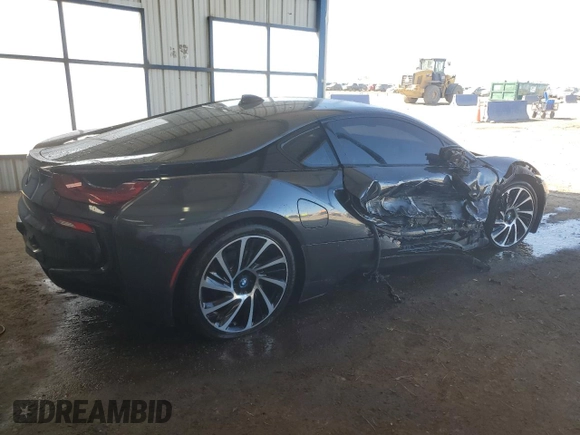 2015 BMW i8 z VIN WBY2Z2C58FV391376, wystawiony jako Copart lot #47265335 z przebiegiem 92 959 mil mil oraz Szkoda całkowita • Salvage title. Historia ofert i sprzedaży dostępna na DreamBid. Obrazek 3.