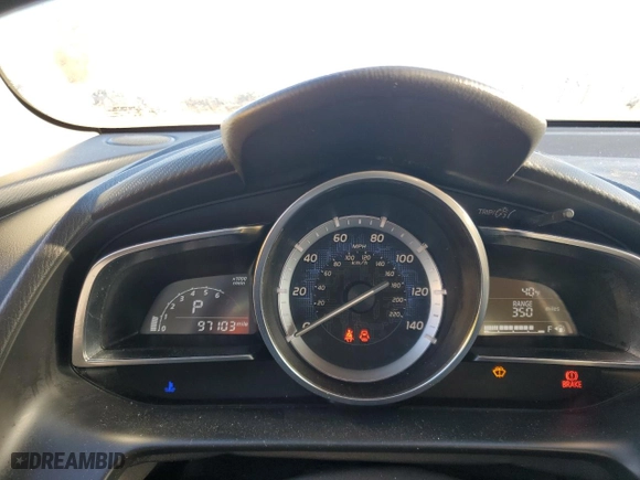 2017 Toyota Yaris iA with VIN 3MYDLBYV7HY161968, listed as a Copart auction lot 49315675 with 97,103 mi miles and Salvage Title. Bid and sale history available at carsss.com. Image 9.