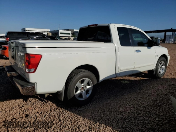 2004 Nissan Titan SE z VIN 1N6AA06AX4N578176, wystawiony jako Copart lot #60174465 z przebiegiem 202 545 mil mil oraz Szkoda całkowita • Salvage title. Historia ofert i sprzedaży dostępna na DreamBid. Obrazek 3.