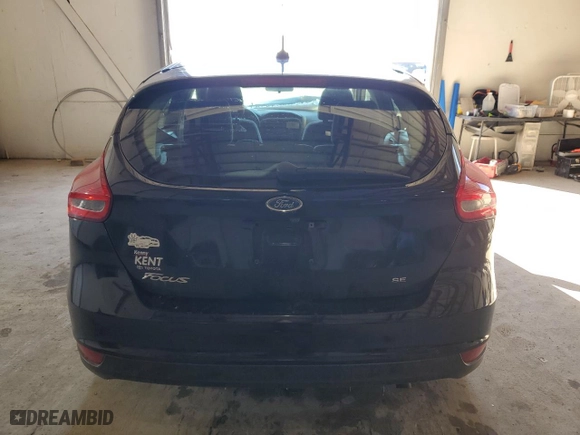 2017 Ford Focus SE with VIN 1FADP3K26HL318279, listed as a Copart auction lot 88555265 with 99,546 mi miles and Salvage Title. Bid and sale history available at carsss.com. Image 6.
