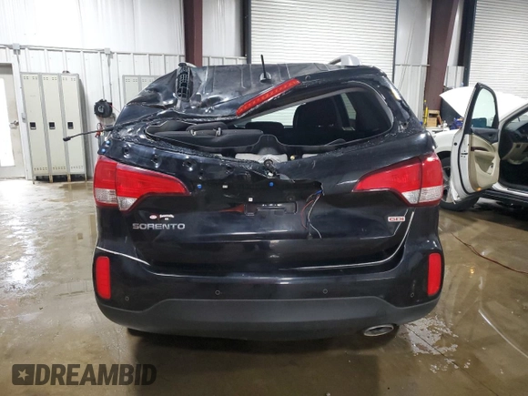 2014 Kia Sorento LX with VIN 5XYKTDA74EG462467, listed as a Copart auction lot 50871645 with 67,371 mi miles and Salvage Title. Bid and sale history available at carsss.com. Image 6.
