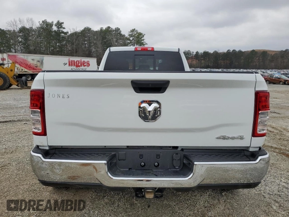 2024 Ram 3500 Tradesman with VIN 3C63RRGL6RG391646, listed as a Copart auction lot 45607345 with 1,794 mi miles and Salvage Title. Bid and sale history available at carsss.com. Image 6.