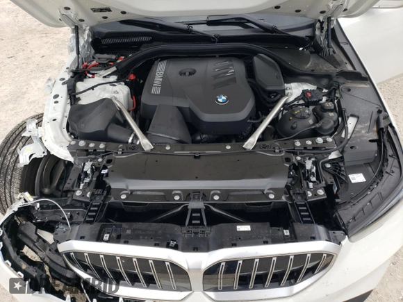 2024 BMW 5 Series 530i with VIN WBA43FJ03RCR61887, listed as a Copart auction lot 69975144 with 2,737 mi miles and Salvage Title. Bid and sale history available at carsss.com. Image 12.