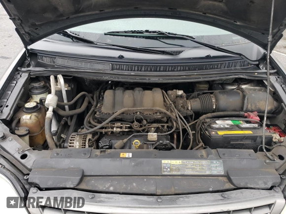 2001 Ford Windstar LX with VIN 2FMZA50421BB95048, listed as a Copart auction lot 45223795 with 208,984 mi miles and Salvage Title. Bid and sale history available at carsss.com. Image 13.