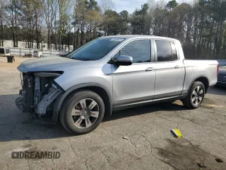 2017 Honda Ridgeline RTL-T with VIN 5FPYK2F6XHB009314, listed as a Copart auction lot 49868025 with 209,807 mi miles and Salvage title. Bid and sale history available at DreamBid. Image 1.